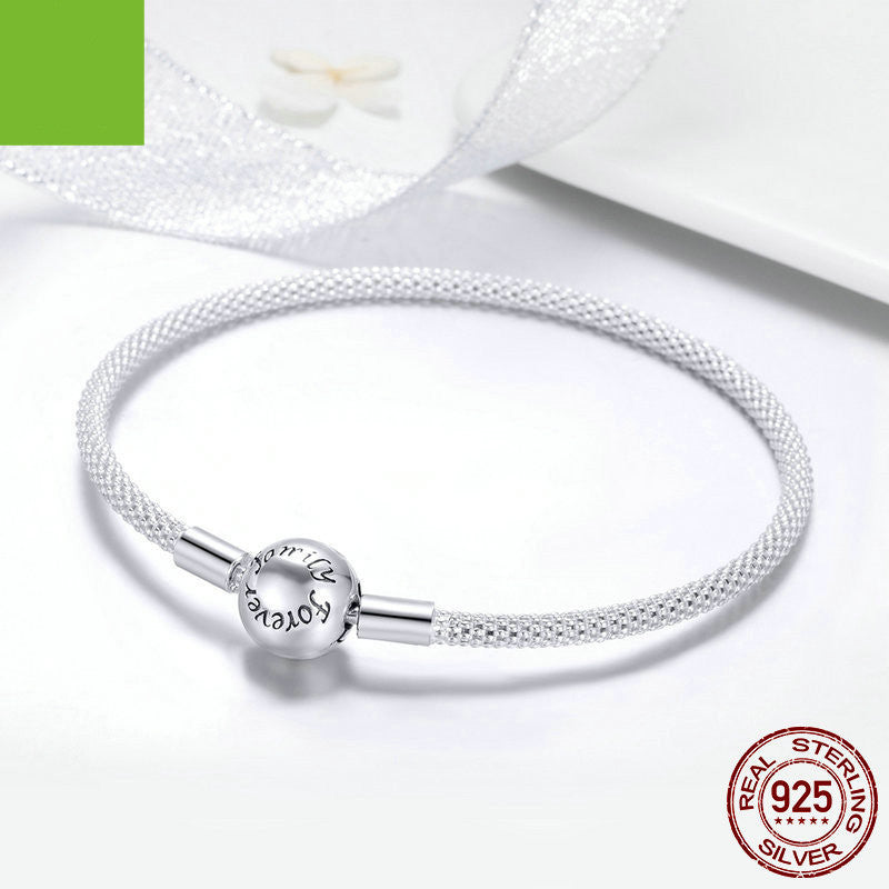 S925 Silver Bracelet Women Eternal Love