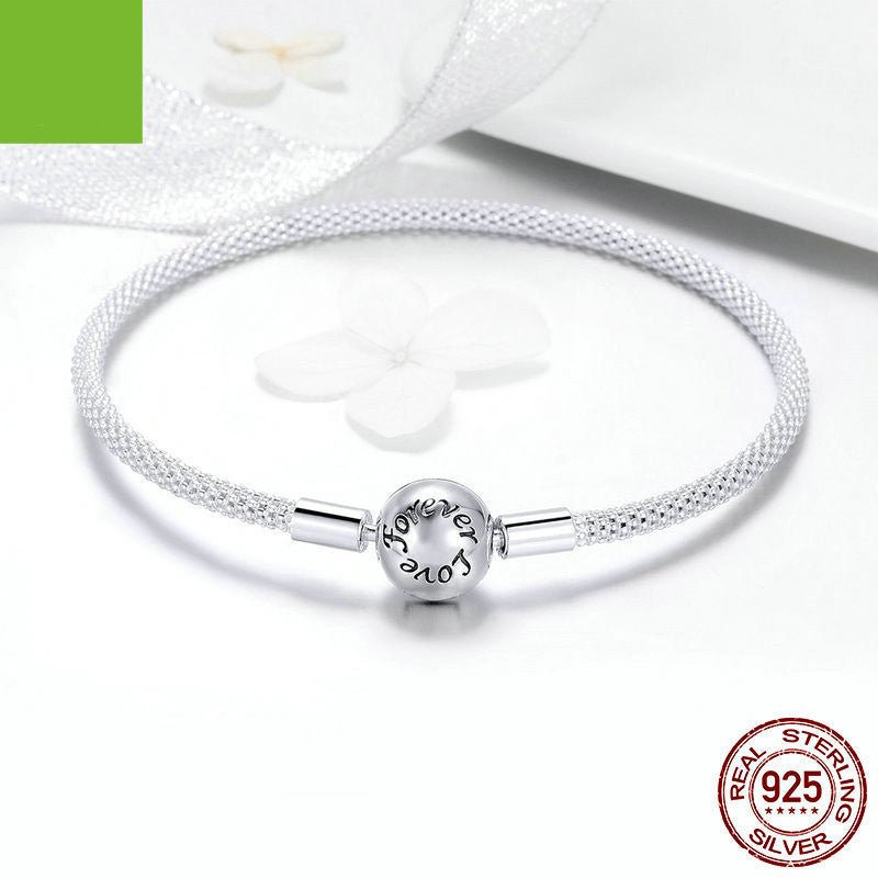 S925 Silver Bracelet Women Eternal Love