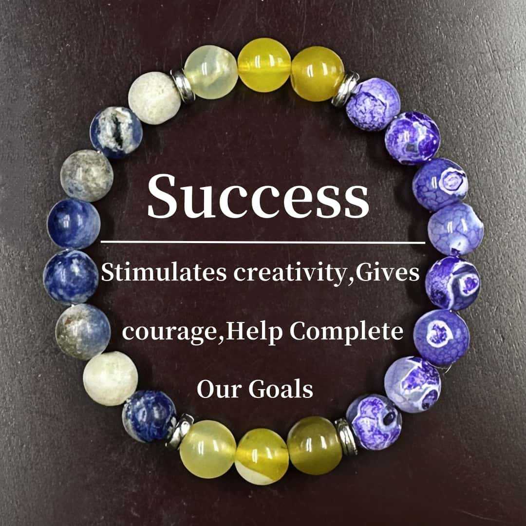 Various Three-element Bracelet Natural Stone