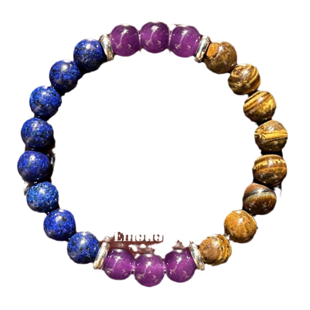 Various Three-element Bracelet Natural Stone